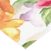 Vintages Sommerblutlicht Florals Tischdecke (Schrägansicht)