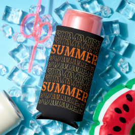 Vintages Sommergetränk Selters Dosenkühler