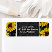 Vintages Sonnenblumenmuster (Insitu)