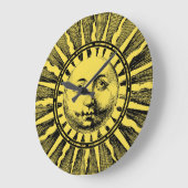 Vintages Sonnenlicht Große Wanduhr (Winkel)