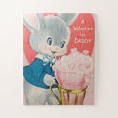 Vintages Sonnenwunder für Daddy Retro Puzzle (Vertikal)