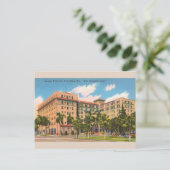 Vintages Soreno Hotel St. Petersburg FL Postkarte (Stehend Vorderseite)