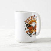 Vintages Soul Butterfly Kaffeetasse (VorderseiteRechts)