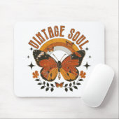 Vintages Soul Butterfly Mousepad (Mit Mouse)