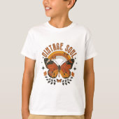 Vintages Soul Butterfly T - Shirt (Vorderseite)