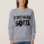 Vintages Soul-Grau-Sweatshirt Sweatshirt (Vorderseite)