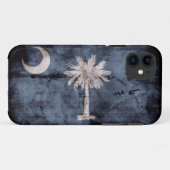 Vintages South- Carolinaflagge iPhone 5 Hüllen (Rückseite (Horizontal))