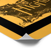 Vintages Spalding Bicycle Poster (Ecke)