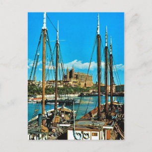 Vintages Spanien, Mallorca, Palma Kathedrale Postkarte