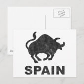 Vintages Spanien Postkarte (Vorne/Hinten)