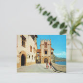 Vintages Spanien, Sehenswürdigkeiten, Museum Postkarte (Stehend Vorderseite)