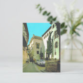 Vintages Spanien, Sitges, alte Straßen Postkarte (Stehend Vorderseite)