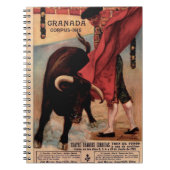Vintages spanisches Bullheft Notizblock (Vorderseite)