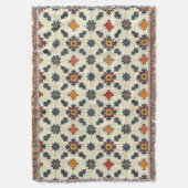 Vintages Spanisches Fliesenmuster Decke (Vorderseite Vertikal)