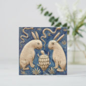 Vintages Spanisches Kaninchen (Stehend Vorderseite)