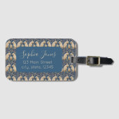 Vintages Spanisches Kaninchen Gepäckanhänger (Vorderseite (Horizontal))