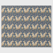 Vintages Spanisches Kaninchen Geschenkpapier (Flach)