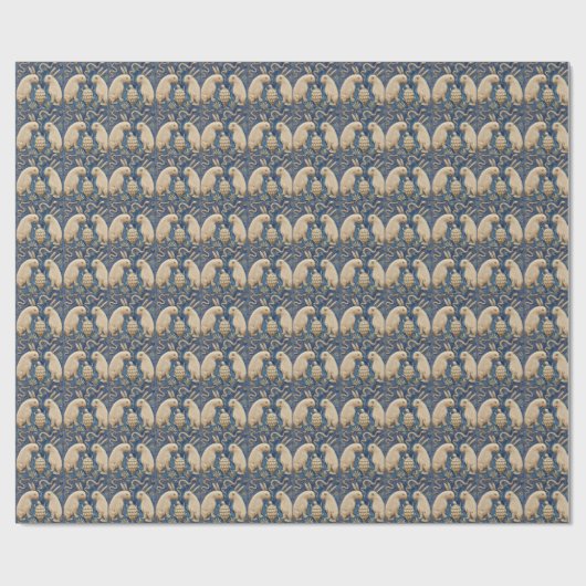 Vintages Spanisches Kaninchen Geschenkpapier (Flach)