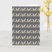 Vintages Spanisches Kaninchen Karte (Gelbe Blume)