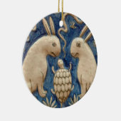 Vintages Spanisches Kaninchen Keramik Ornament (Rechts)