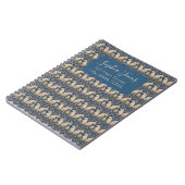 Vintages Spanisches Kaninchen Notizblock (Linke Seite)