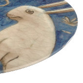 Vintages Spanisches Kaninchen Schneidebrett (Ecke)