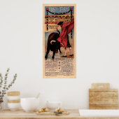Vintages Spanisches Poster (Küche)