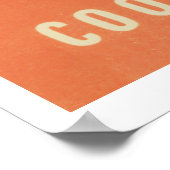 Vintages Spanisches Reiseplakat Poster (Ecke)