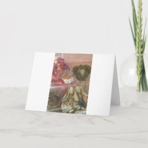 Vintages "Special Couple"-Jubiläum Karte