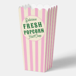 Vintages Special Event Movie Theater Popcorn Rosa Geschenkschachtel
