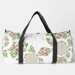 Vintages Spektrum: Afrikanische Print Kaleidoskop Duffle Bag