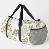 Vintages Spektrum: Afrikanische Print Kaleidoskop Duffle Bag (Rechte Ecke)