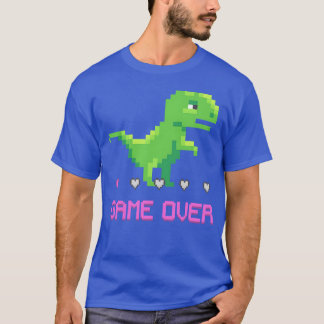 Vintages Spiel über Dino T-Shirt