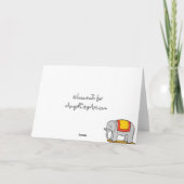 Vintages Spielzeug - Geburtstagskarte Karte (Rückseite)