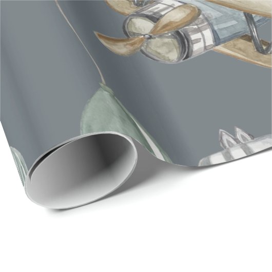 Vintages Spielzeug Geschenkpapier (Rolleneckpunkt)