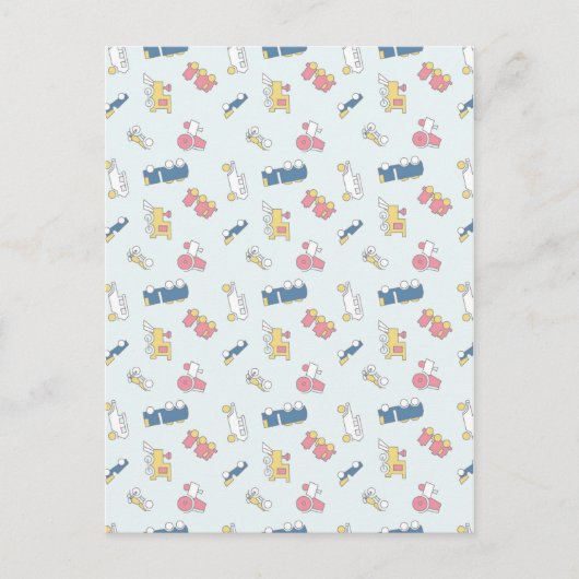 Vintages Spielzeug Postkarte (Vorderseite)