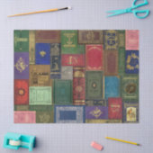 Vintages Spinnpapier für Buchstäbe Seidenpapier (Basteln)