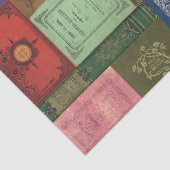 Vintages Spinnpapier für Buchstäbe Seidenpapier (Detail)