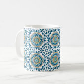Vintages Spiralgeflecht Kaffeetasse (Vorderseite Links)