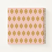 Vintages Spitzengeschenk für Ihr Notebook Notizblock (Rückseite)