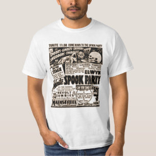 Vintages Spook-Show-Plakat - EL Wyns Spook-Party T-Shirt