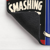 Vintages Spook-Show-Plakat Mousepad (Ecke)