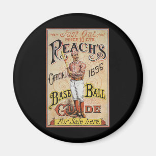 Vintages Sportbaseball, Reach's Guide Cover Art Magnet