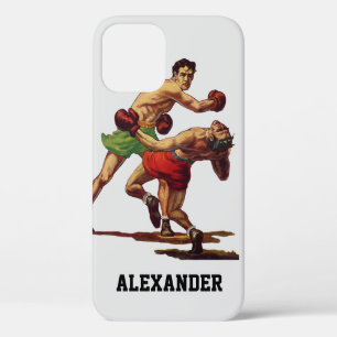 Vintages Sportboxen, Boxen im Kampf Case-Mate iPhone Hülle