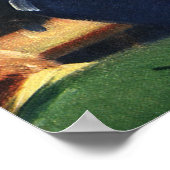 Vintages Sportboxen, Boxer Verlasse den Ring Poster (Ecke)