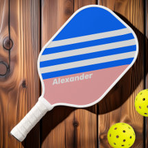 Vintages Sportmeer Kiss Streifen mit Namen