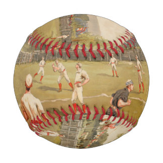 Vintages Sportspiel der 1800er Jahre Baseball