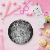 Vintages Spuk Halloween-Kostüm-Party Pappteller (Party)