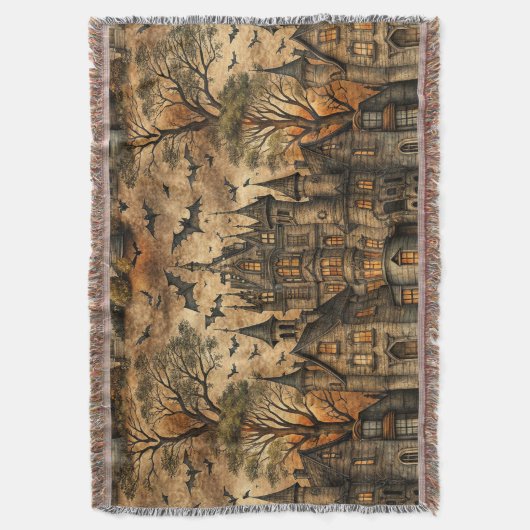 Vintages Spuk Haus (2) Decke (Vorderseite Vertikal)