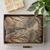 Vintages Spuk Haus (2) Seidenpapier (Geschenk)